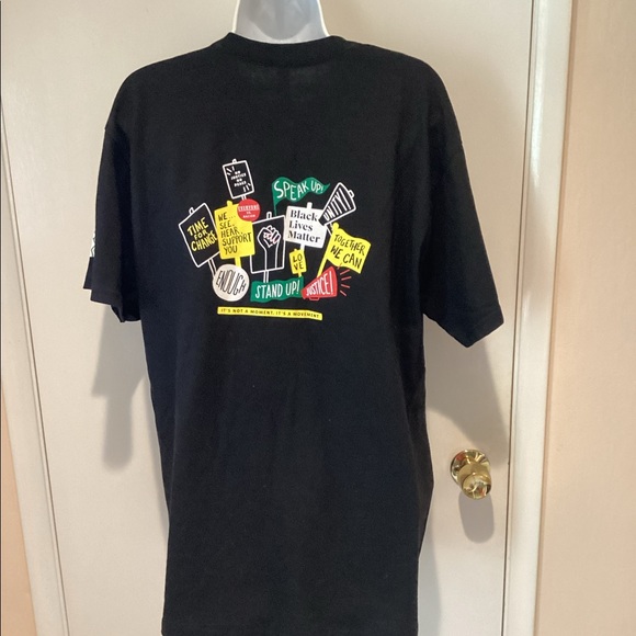 Stand Together tee-shirt, sponsored by Starbucks. Size Large. - Picture 4 of 6